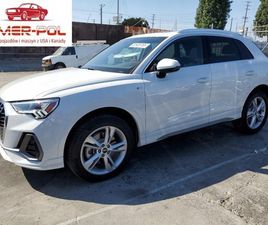 AUDI Q3 AUDI Q3 PREMIUM PLUS S LINE 45 2024 2.0L 2.0 BENZYNA 228KM