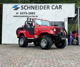 JEEP CJ-5 4X4 VERMELHA 1975/1975