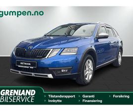 SKODA OCTAVIA SCOUT SCOUT,184HK, 4X4,DSG,HENGERFESTE