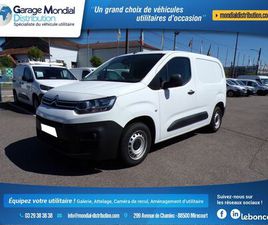 CITROEN BERLINGO CITROEN BERLINGO DRIVER 100CV 3 PLACES ÉQUIPÉ CASIERS BOIS