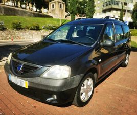 DACIA LOGAN DACIA LOGAN 1.5DCI(DIEAEL)DE 7LUGARES C/ BOLA DE REBOQUE 2008 JULHO/08