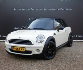 MINI ONE - 1.6 CABRIO - PDC- BLACK EDITION - AIRCO