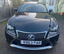 LEXUS RC RC300H 2.5 300H F SPORT CVT EURO 6 (START/STOP) 2DR