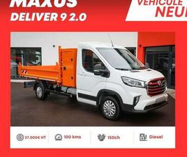 MAXUS EDELIVER 9 DELIVER9 2.0 150CH COFFRE TRI-BENNE NEUF