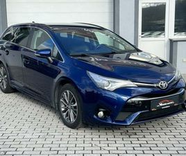 TOYOTA AVENSIS 1.6D 82KW KAMERA TAŽNÉ ČR NOVÉ