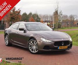 MASERATI GHIBLI - 3.0 | PANORAMADAK | CAMERA | DEALER ONDERHOUDEN | NIEUWE DISTRIBUTIE KETTING |
