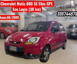 CHEVROLET MATIZ MATIZ SE CHIC GPL ECO LOGIC