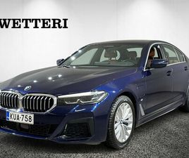 BMW SERIE 5 545E XDRIVE BMW 545 G30 SEDAN 545E XDRIVE A CHARGED EDITION M SPORT - **1-OM. SUOMI AUTO / ACC / HARMAN KARDON / M SPORT / VETOKOUKKU / HIENO! **