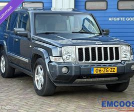 JEEP COMMANDER 3.0 V6 CRD OVERLAND * FULL OPTIE * AIRCO * AUTOMAAT * CRUISE CONTROL *