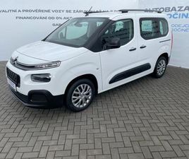 CITROËN BERLINGO 1.2PT S&S LIVE ČR+1.MAJITEL!
