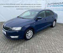 ŠKODA RAPID 1.2 TSI 63KW! 2 SADY KOL!