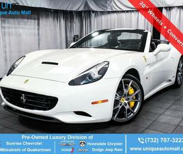 FERRARI CALIFORNIA USED 2013 FERRARI CALIFORNIA BASE
