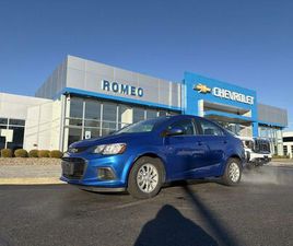 CHEVROLET SONIC USED 2019 CHEVROLET SONIC LT