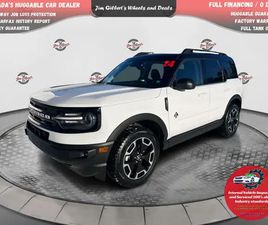 FORD BRONCO SPORT OUTER BANKS 2024 FORD BRONCO SPORT OUTER BANKS 4X4