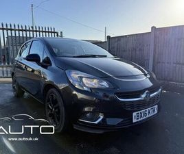 VAUXHALL CORSA 1.4I TURBO ECOFLEX SRI HATCHBACK 5DR PETROL MANUAL EURO 6 (START/STOP) (100 PS)