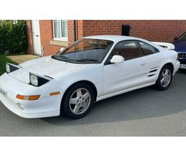 TOYOTA MR 1993 TOYOTA MR2 BLANC MANUEL, 5 VITESSES CONDUITE À DROIT...