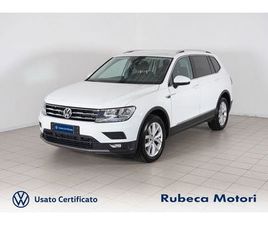 VOLKSWAGEN TIGUAN ALLSPACE VOLKSWAGEN TIGUAN ALLSPACE 2.0 TDI R-LINE 150CV DSG DEL 2018 USATA A CITTA' DELLA PIEVE