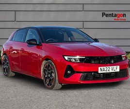 VAUXHALL ASTRA USED VAUXHALL ASTRA 2022 1.6 12.4KWH GS LINE HATCHBACK 5DR PETROL PLUG IN HYBRID AUTO EURO 6 (S/S) (180 PS)