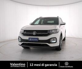 VOLKSWAGEN T-CROSS VOLKSWAGEN T-CROSS 1.0 TSI 110 CV SPORT DEL 2022 USATA A ROMA