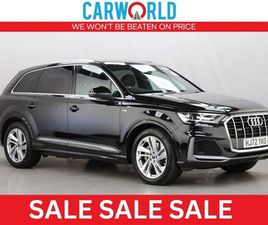 AUDI Q7 3.0 TFSI V6 55 S LINE SUV 5DR PETROL TIPTRONIC QUATTRO EURO 6 (START/STOP) (340 PS)