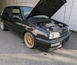 VW GOLF 3 VR6 AAA 2 TÜRER ATM &#034;180&#034; RECARO LEDER HR GFW REMUS GSD