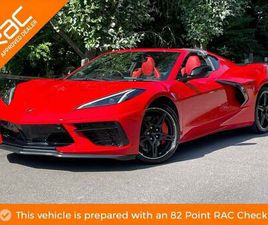 2022 CHEVROLET CORVETTE STINGRAY 6.2 V8 3LT DCT EURO 6 2DR COUPE PETROL AUTOMATIC