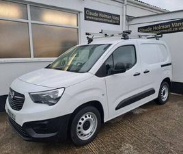 VAUXHALL COMBO 2019 VAUXHALL COMBO 1.6 TURBO D 2300 EDITION PANEL VAN 4DR DIESEL MANUAL L1 H1 EURO 6 (START/STOP) (10 P...