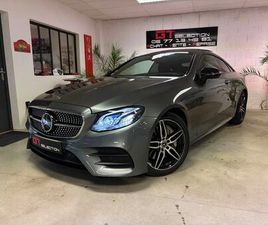 MERCEDES CLASSE E COUPE 350D BOITE 9G-TRONIC 4-MATIC EN FINITION FASCINATION AMG.