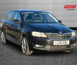 2018 SKODA RAPID SPACEBACK 1.0 TSI 110 SE TECH 5DR HATCHBACK PETROL MANUAL