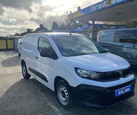 2024 VAUXHALL COMBO 1.5 TURBO D 100PS PRIME H1 VAN ** SAMEDAY DRIVE-AWAY ** PANEL VAN DIESEL MANUAL