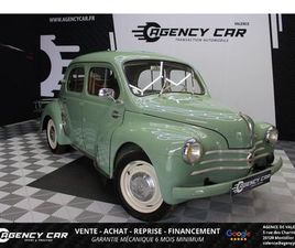 RENAULT 4CV R4 4 CV RESTAURATION SOMPTUEUSE DOSSIER
