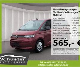 VOLKSWAGEN T7 MULTIVAN LANG TDI*PANODACH STNDHZG AHK IQ-LED