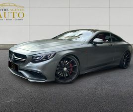 MERCEDES CLASSE S COUPÉ S 63 - BVA SPEEDSHIFT MCT COUPE - BM 217 AMG 4-MATIC