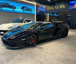LAMBORGHINI AVENTADOR ROADSTER S LAMBORGHINI AVENTADOR S 6.5 V12 ROADSTER