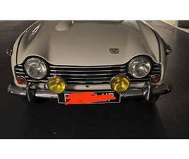 1968 TRIUMPH TR5 BLANC MANUEL, 5 VITESSES CONDUITE À GAUC...
