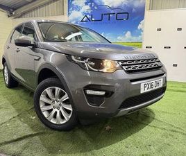 LAND ROVER DISCOVERY SPORT 2.0 TD4 SE TECH SUV 5DR DIESEL MANUAL 4WD EURO 6 (START/STOP) (180 PS)