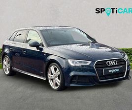 AUDI A3 SPORTBACK 1.0 TFSI 30 S LINE SPORTBACK EURO 6 (S/S) 5DR