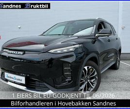 MAXUS EUNIQ 6 EXCLUSIVE 70 KWH,SKINN,360KAMERA,ACC,PANO,CARPLAY,DAB+