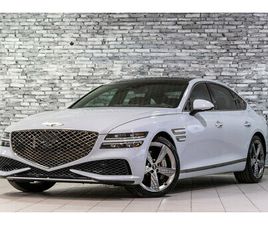 GENESIS G80 3.5T SPORT AWD TOIT PANO NAV CUIR SIEGE MASSA