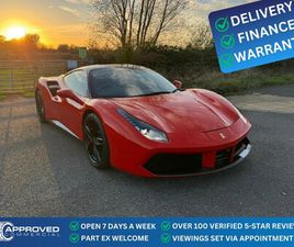 FERRARI 488 GTB 2016 - (16) 3.9T V8 GTB F1 DCT HUGH SPEC FULL HISTORY 2DR COUPE 670 AUTO