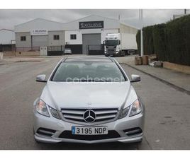 MERCEDES-BENZ CLASE E COUPE E 220 CDI BLUE EFFICIENCY AVANTG.