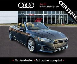 AUDI A5 CABRIO 45 TFSI CERTIFIED 2022 AUDI A5 PREMIUM 45 TFSI QUATTRO S TRONIC