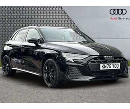 2025 AUDI A3 40 TFSI E BLACK ED 5DR S TRONIC [TECH PACK PRO] HATCHBACK PLUG-IN HY AUTOMATIC