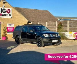 NISSAN NAVARA DOUBLE CAB NISSAN NAVARA DCI 169 AVENTURA 4X4 DOUBLE CAB WITH TRUCKMAN TOP
