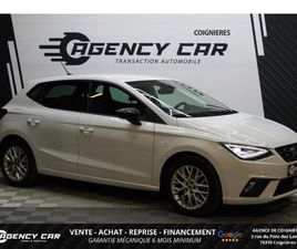 SEAT IBIZA SEAT IBIZA 1.0 TSI - 110 START&STOP 2017 BERLINE FR PHASE 2