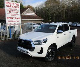 2021 TOYOTA HILUX INVINCIBLE D/CAB PICK UP 2.8 D-4D AUTO PICK UP DIESEL AUTOMATIC