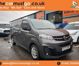 VAUXHALL VIVARO 1.5 TURBO D 2900 SPORTIVE L2 H1 EURO 6 (START/STOP) 6DR