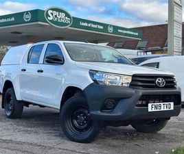 TOYOTA HILUX DOUBLE CABINE 2.4 D-4D ACTIVE PICKUP DOUBLE CAB 4DR DIESEL MANUAL 4WD EURO 6 (3.5T) (150 PS)