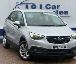 VAUXHALL CROSSLAND X 2017 VAUXHALL CROSSLAND X 1.2 TURBO ECOTEC SE SUV 5DR PETROL MANUAL EURO 6 (START/STOP) (110 PS) HATCHBA...
