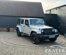 JEEP WRANGLER CONVERTIBLE UNLIMITED JEEP WRANGLER 2.8 CRD SAHARA UNLIMITED SUV 4DR DIESEL MANUAL 4WD EURO 4 (174 BHP)